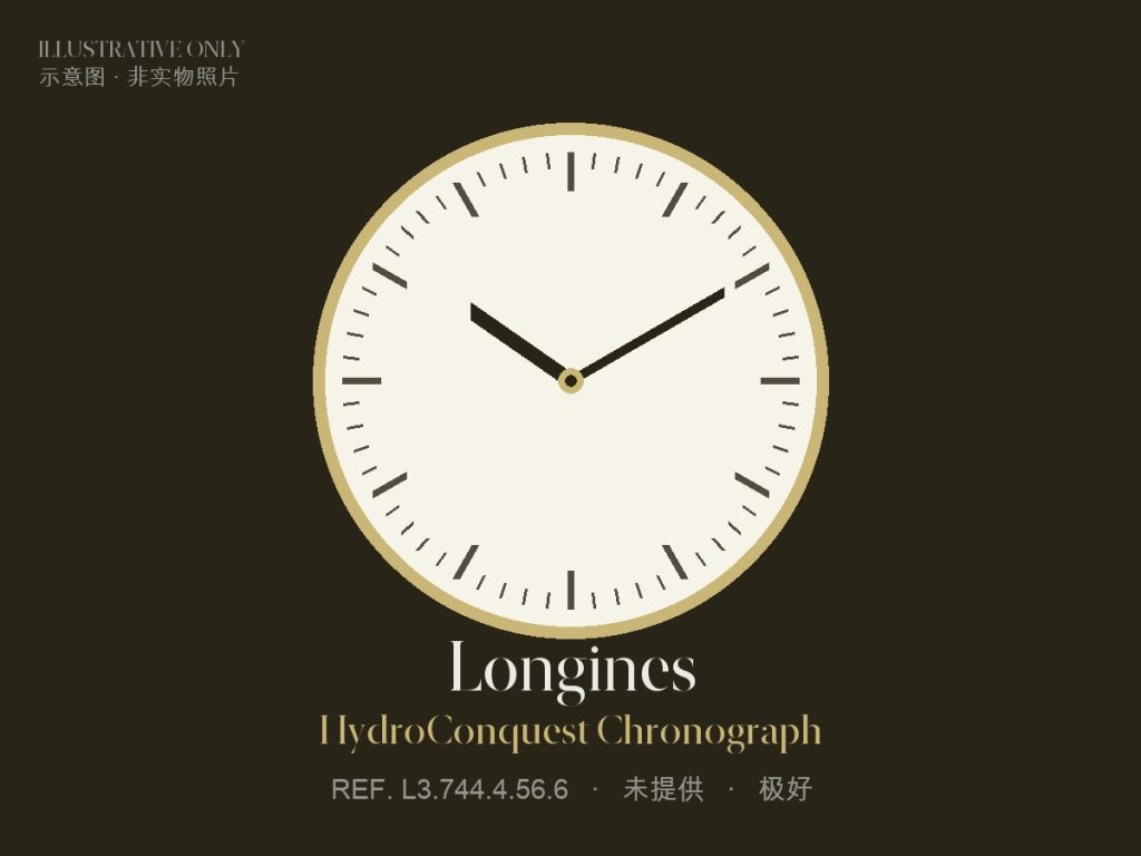 Longines HydroConquest Chronograph（示意图）