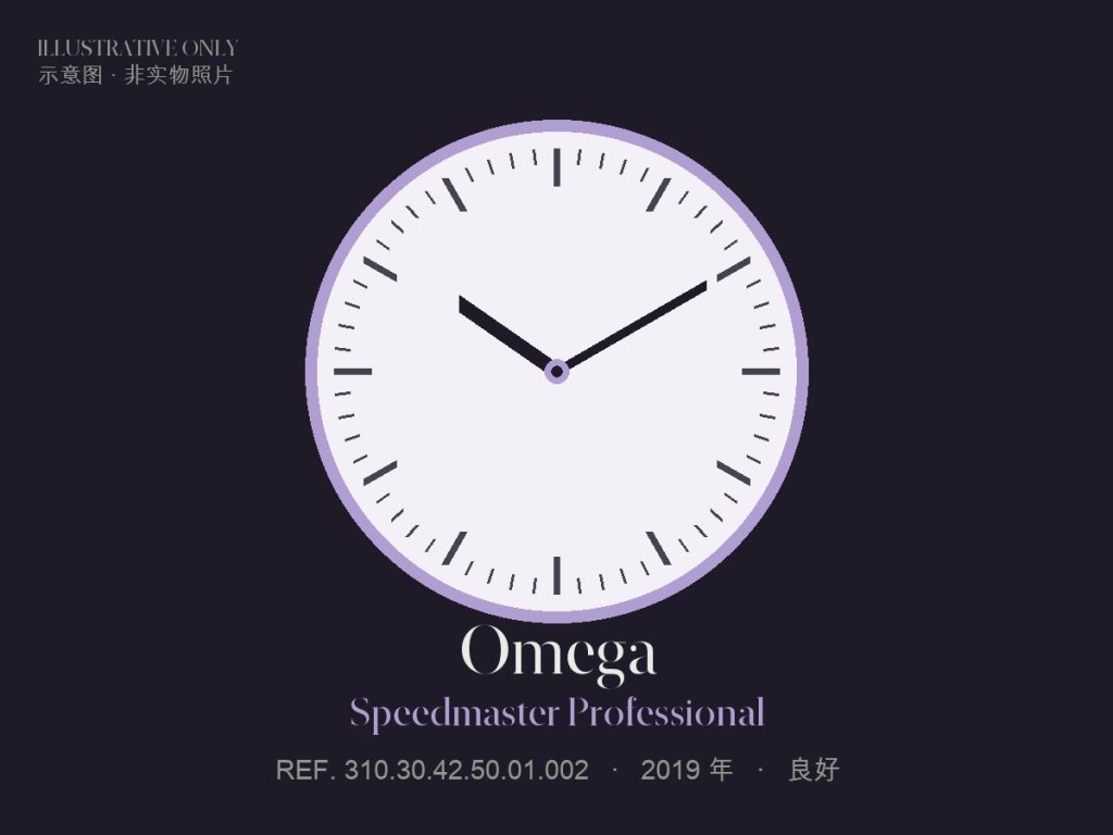 Omega Speedmaster Professional（示意图）